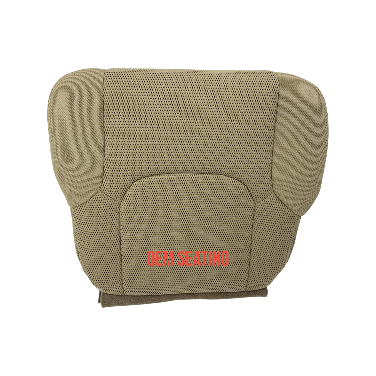 2005 to 2019 Front Bottom Tan Cloth Seat Covers FITS: Nissan Frontier S SV XE