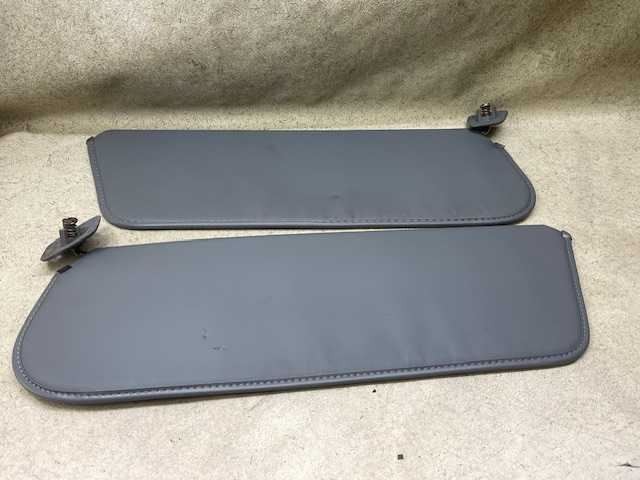 Pair L R Sun Visor Gray 1980 1981 1982 1983 1984 1985 1986 FORD PICKUP TRUCK z54