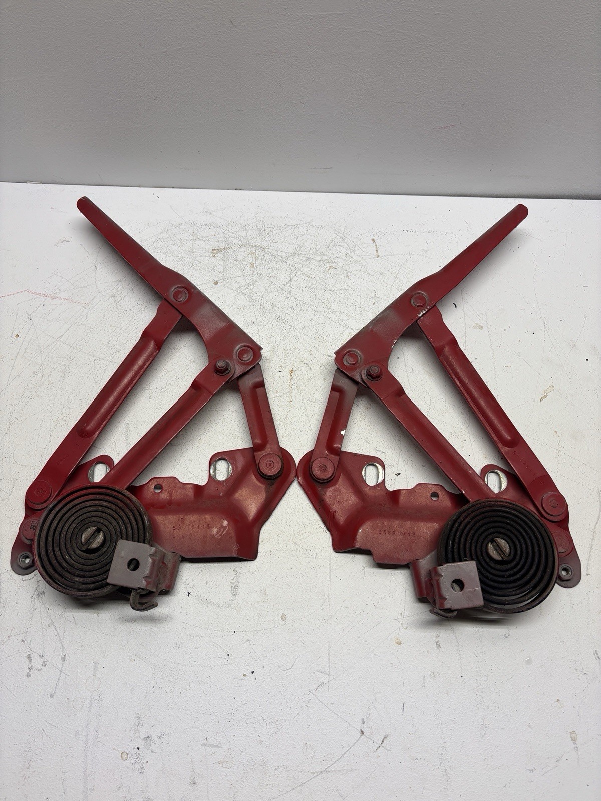 94-01 Dodge Ram Hood Hinge pair 1500 2500 3500 94-01 1994 95 96 97 98 99 00 2001