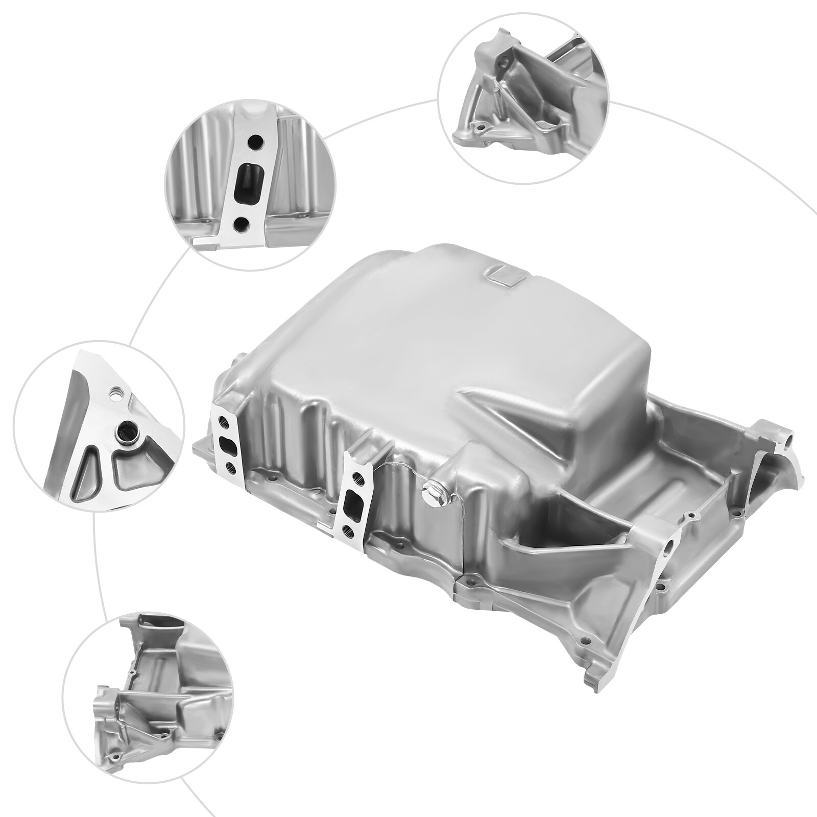 Fit For Honda CRV 2007 Aluminum Engine Oil Pan Replacement 11200REZA00 2008-2011