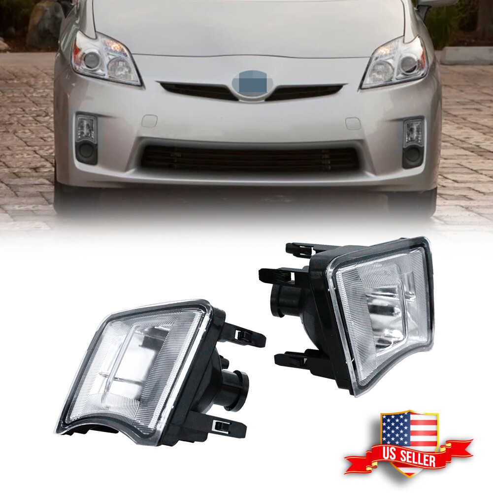 Clear Side Marker Corner Parking Turn Signal Lights For 2010 2011 Toyota Prius 