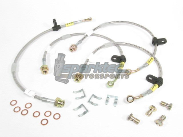 Goodridge G-Stop Stainless Steel Brake Line Kit 99-00 Honda Civic Si 1.6L B16A2