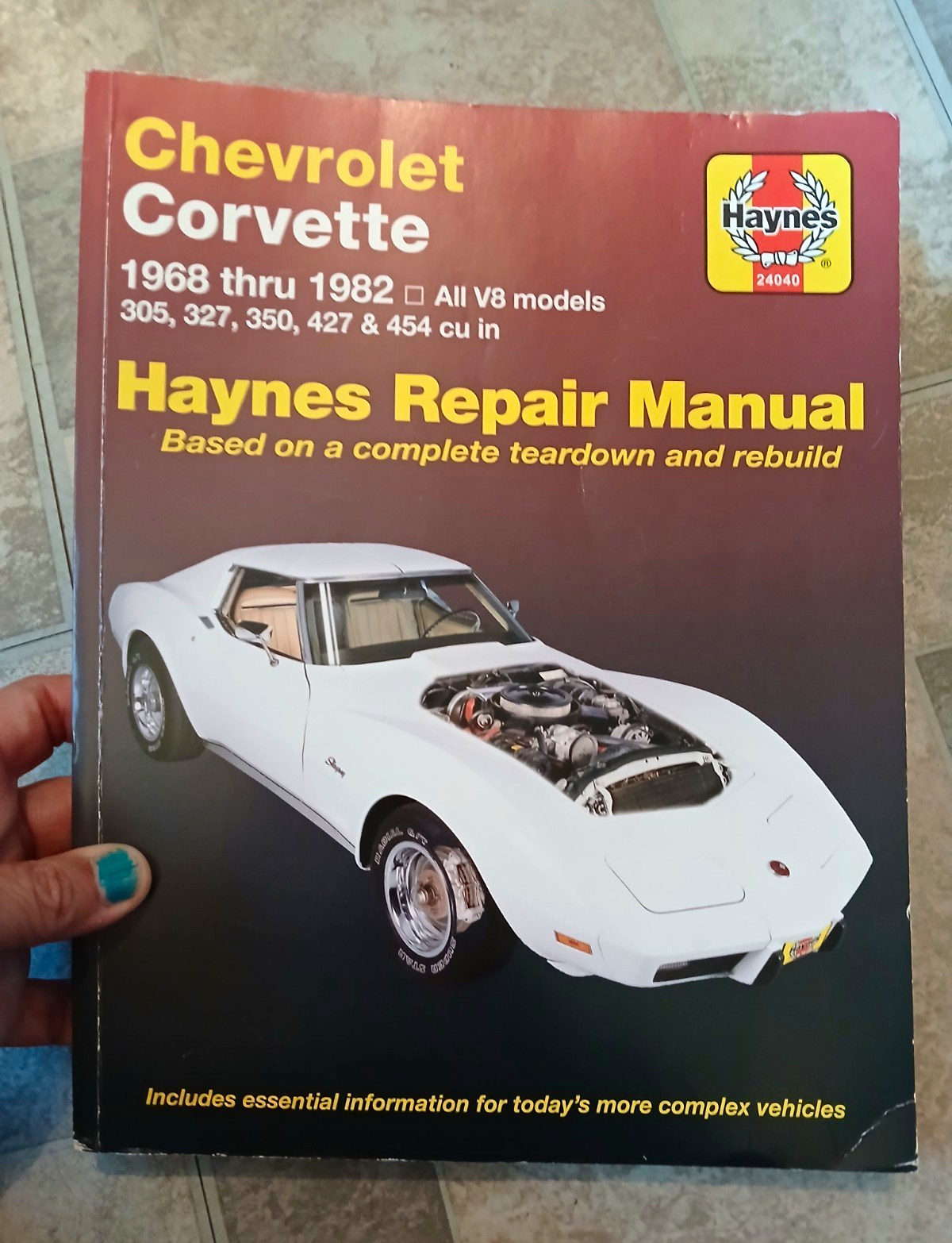 Chevrolet Corvette 1968-1982 Haynes Repair Manual Chevrolet Corvette 1968-1982 Haynes Repair Manual