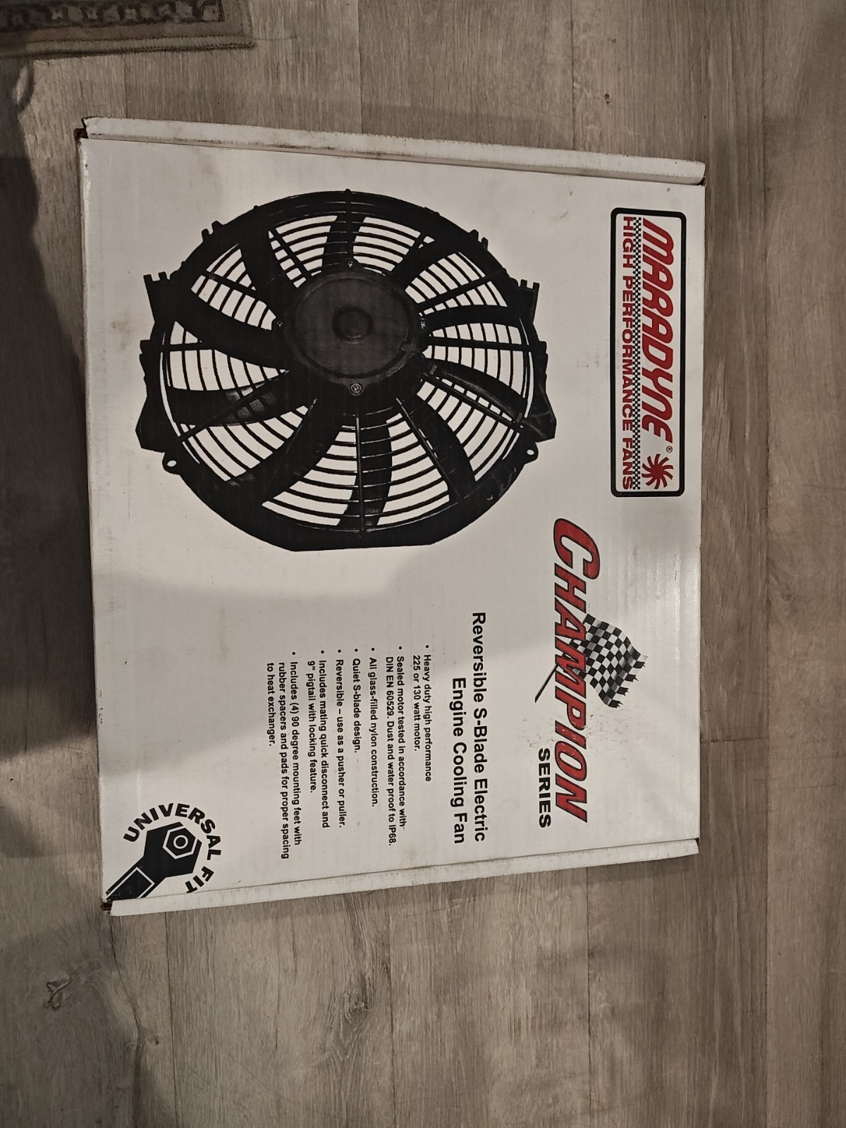 Maradyne Fans M113K Champion-Series Low-Profile Electric Cooling Fan 11 in. Diam