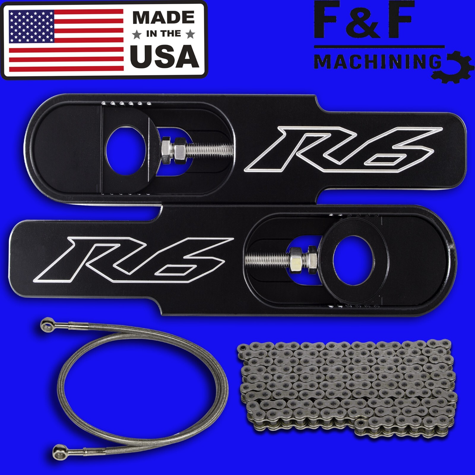 2003-2005 Yamaha YFZ R6 bolt on swingarm extensions Kit 2003-2005 Yamaha YFZ R6 bolt on swingarm extensions Kit
