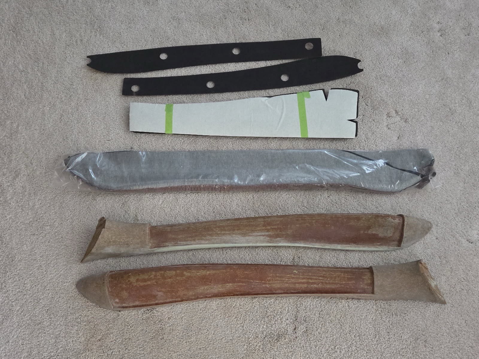 1955-57 Ford Thunderbird Armrest Kit 1955-57 Ford Thunderbird Armrest Kit