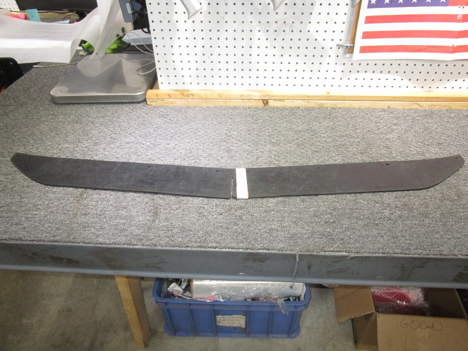 73/74 corvette black rubber lower air dam spoiler 454 with C60 air LS5 73/74 corvette black rubber lower air dam spoiler 454 with C60 air LS5