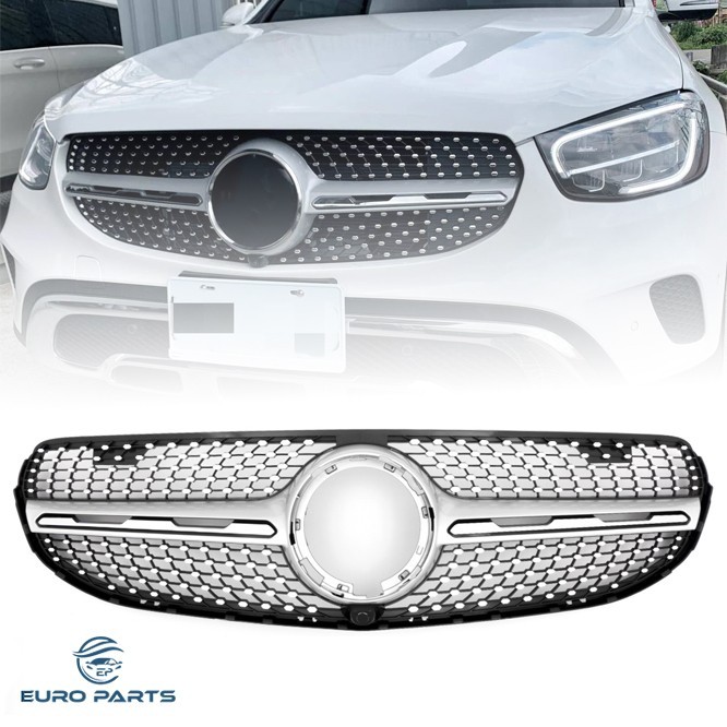 Diamond Style Facelift Grille For Mercedes-Benz X253 GLC-Class grill 2020-2023