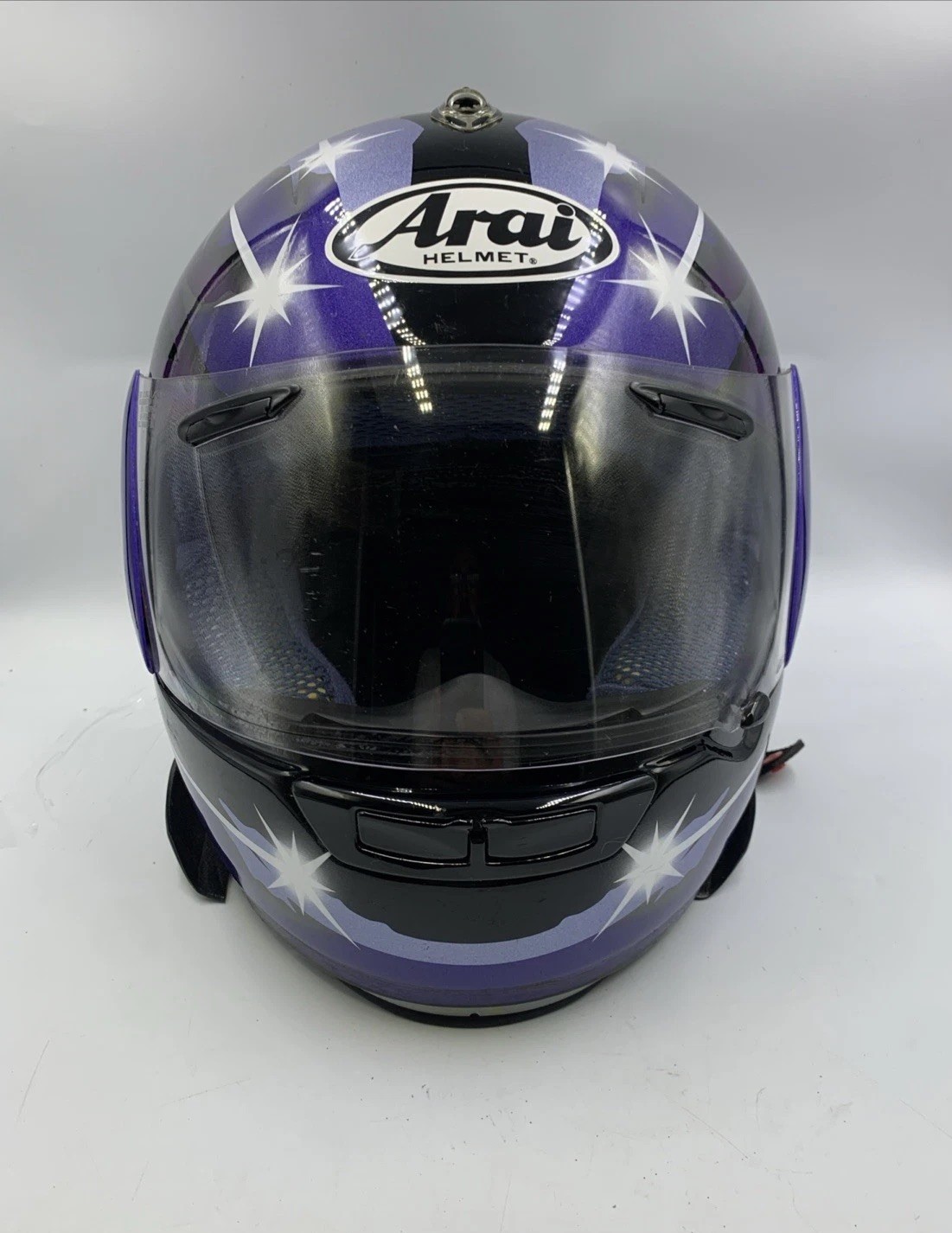 Genuine Arai Quantum/e Full-Face Helmet SNELL/DOT Size XL  01/1999 Made In Japan