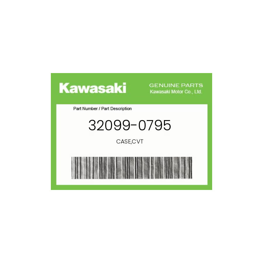 Kawasaki Genuine Case,Cvt - 32099-0795 Kawasaki Genuine Case,Cvt - 32099-0795