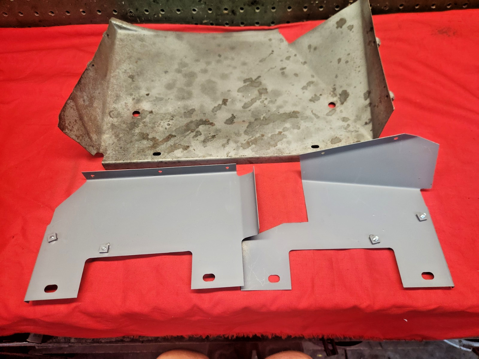 CORVETTE RADIATOR FAN SHROUD 1956 1957 1958 1959