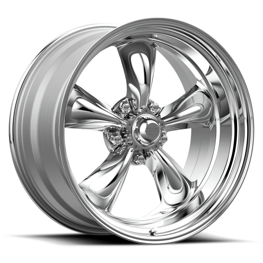 17x8 American Racing Vintage Wheels VN515 Polished 5x114.3 Rims (1pc)