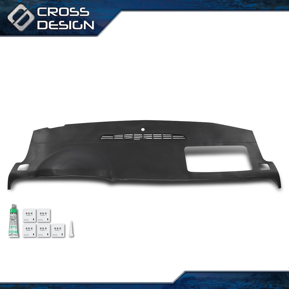 TPE Soft FITS 07-14 TAHOE SUBURBAN GMC YUKON DASH CAP DASHBOARD COVER OVERLAY