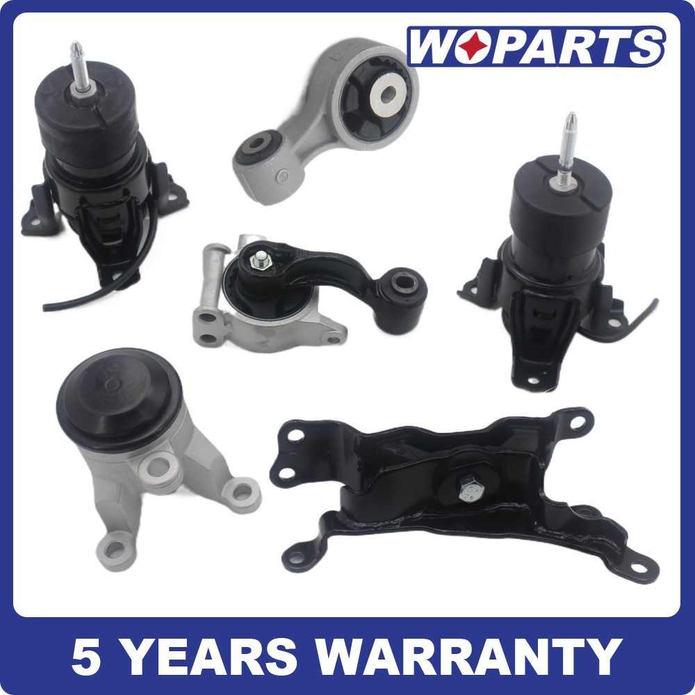 6PC Motor & AUTO Trans Mount Set Fit for 09-14 Nissan Murano,11-14 Quest 3.5