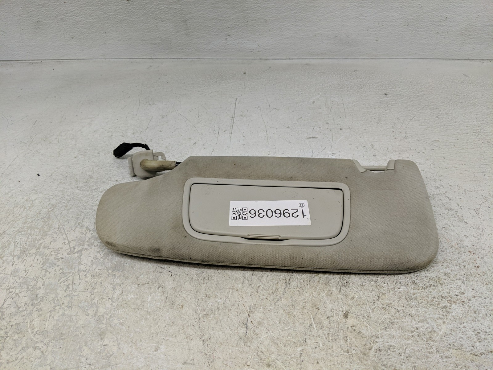 2015-2016 Ford Fusion Driver Sun Visor Mirror Left Sunvisor Ivory UWYA9