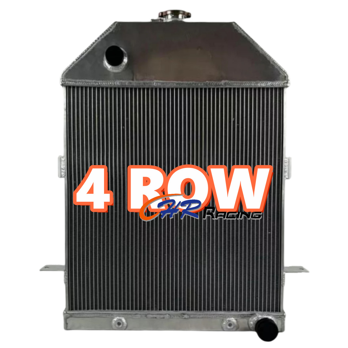 4 Row Aluminum Radiator for 1941 Ford Truck Pickup w/Chevy Configuration AT