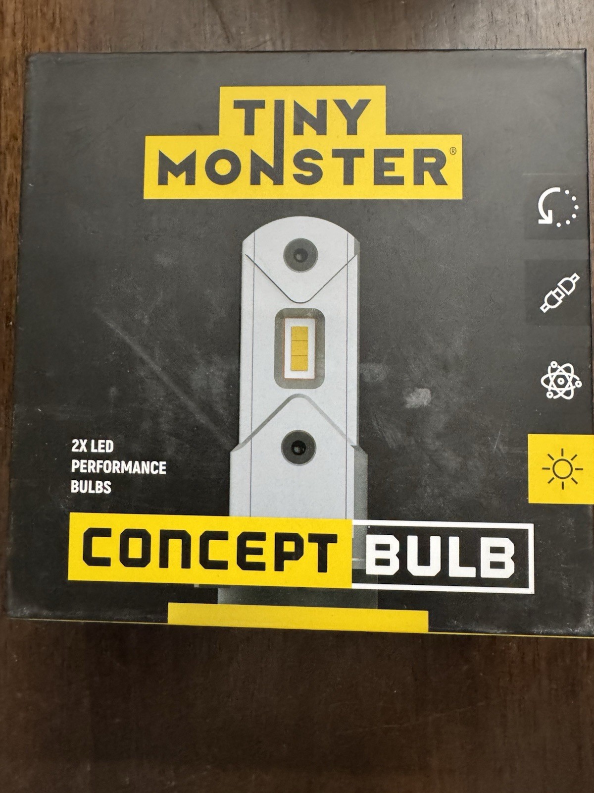 ARC Lighting Tiny Monster Concept Series H10 LED Headlight Bulb Kit-Pair; 21101