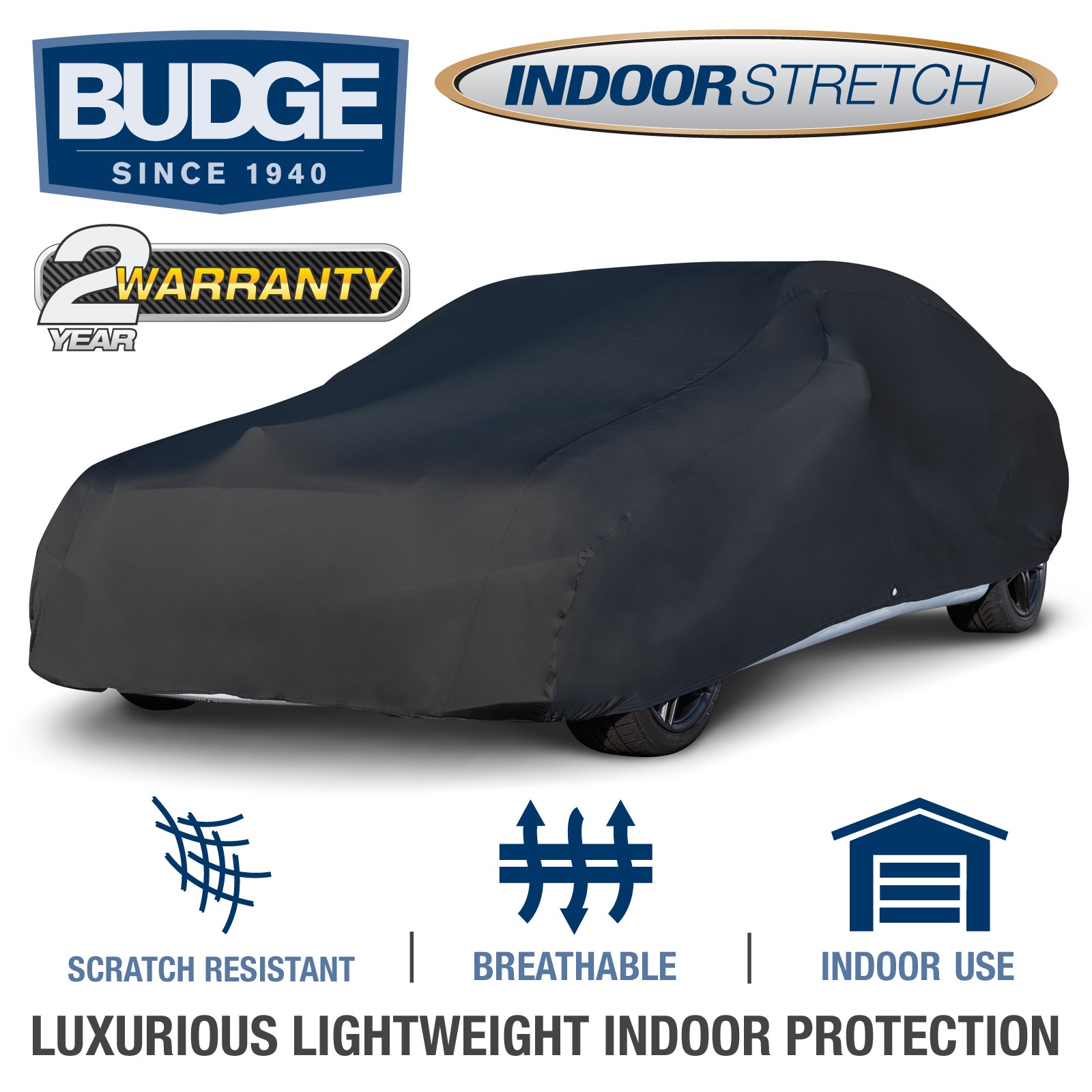 Indoor Stretch Car Cover Fits Chevrolet Corvette 2006|UV Protect|Breathable