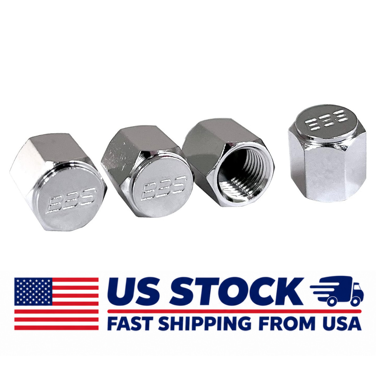 BBS Air Valve Cap Set of 4 genuine parts new BBS Air Valve Cap Set of 4 genuine parts new