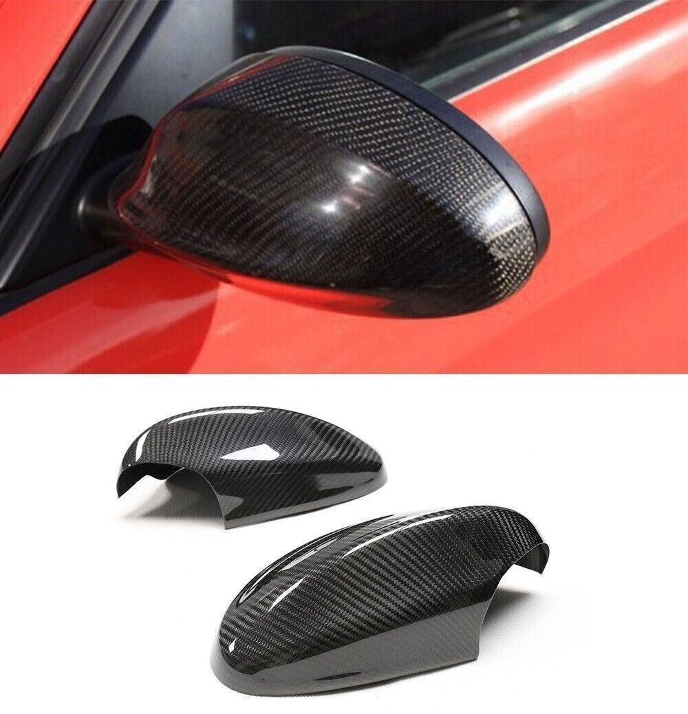 for BMW 3Series E90 E91 325i 335i 328i 05-08 Real Carbon Fiber Mirror Cover Caps