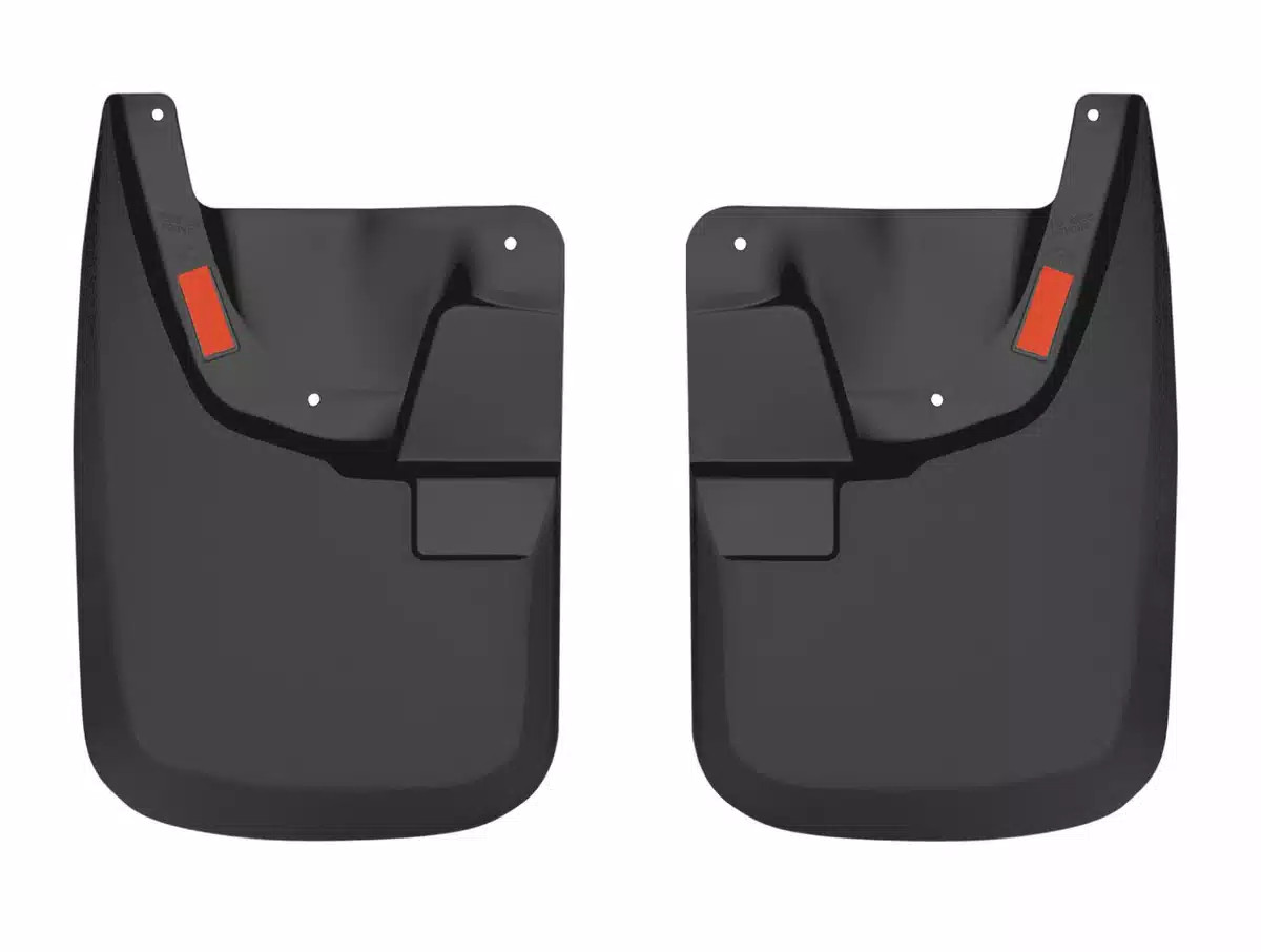 Husky Custom Molded Front Mud Flaps Fit 11-16 F250/F350 w/o OE Fender Flares