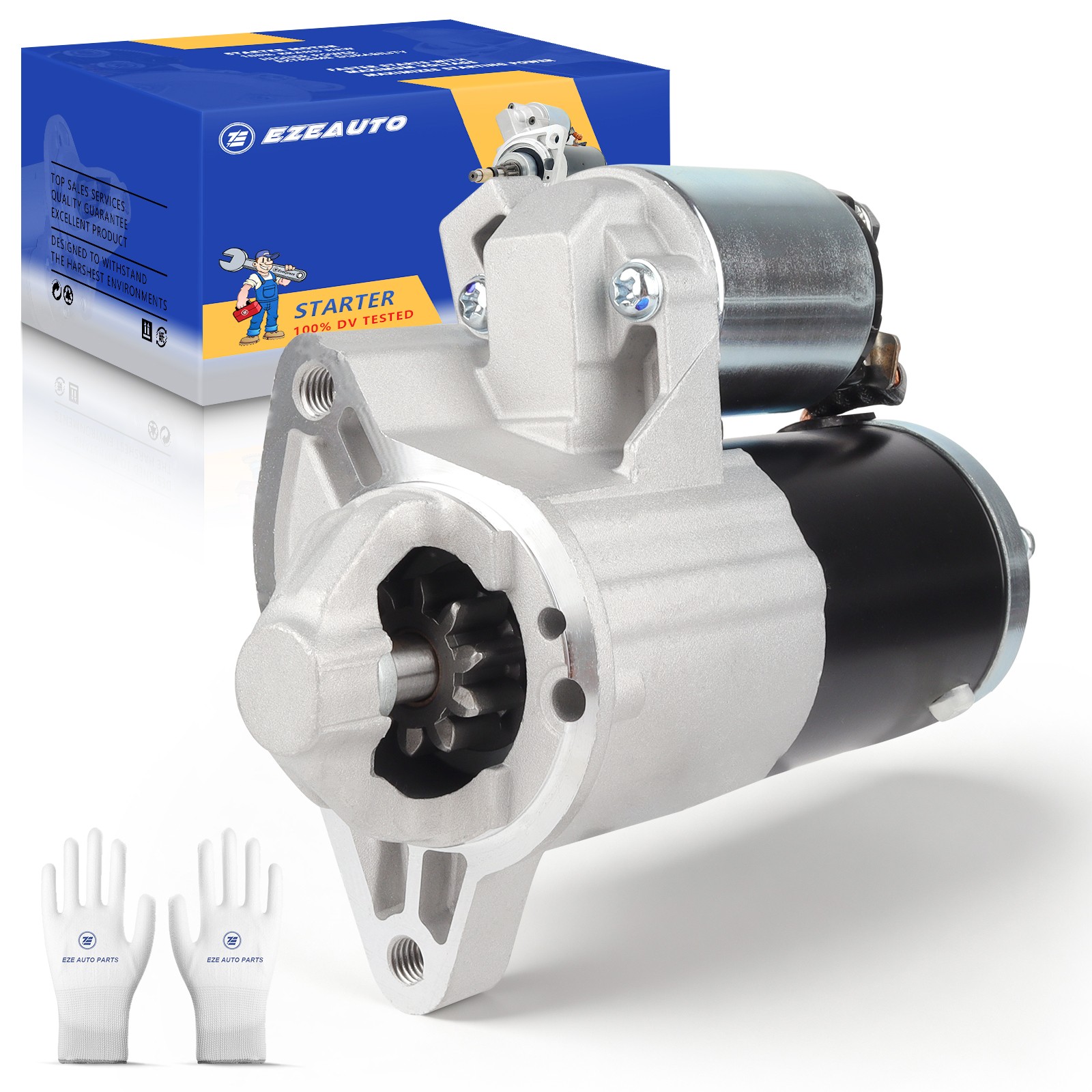 19133 Starter For 2010-2012 Jeep Liberty 2010-2011 Dodge Nitro 3.7L