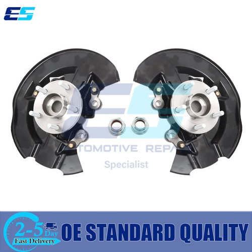 Labwork For Ford Escape 2013-2019 Front Steering Knuckle & Hub Bearing LH+RH