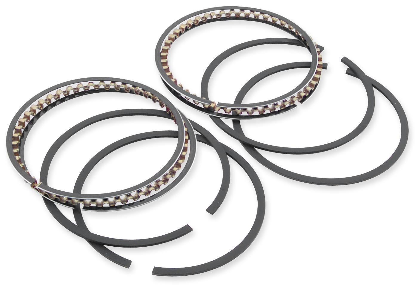 Harley Davidson 1988-2000 Evo Cast Ring Set Standard Bore Hastings 6164-STD