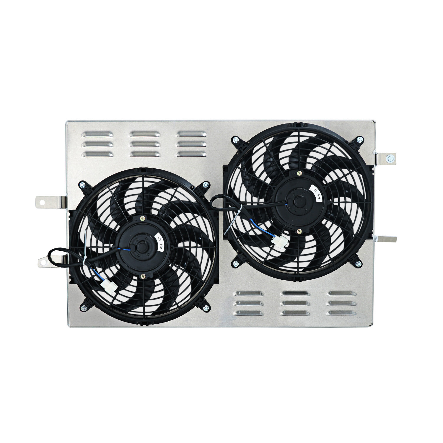 Aluminum Shroud Electric Fan For 1997-2004 Ford Mustang GT SVT Cobra 4.6 5.4L.