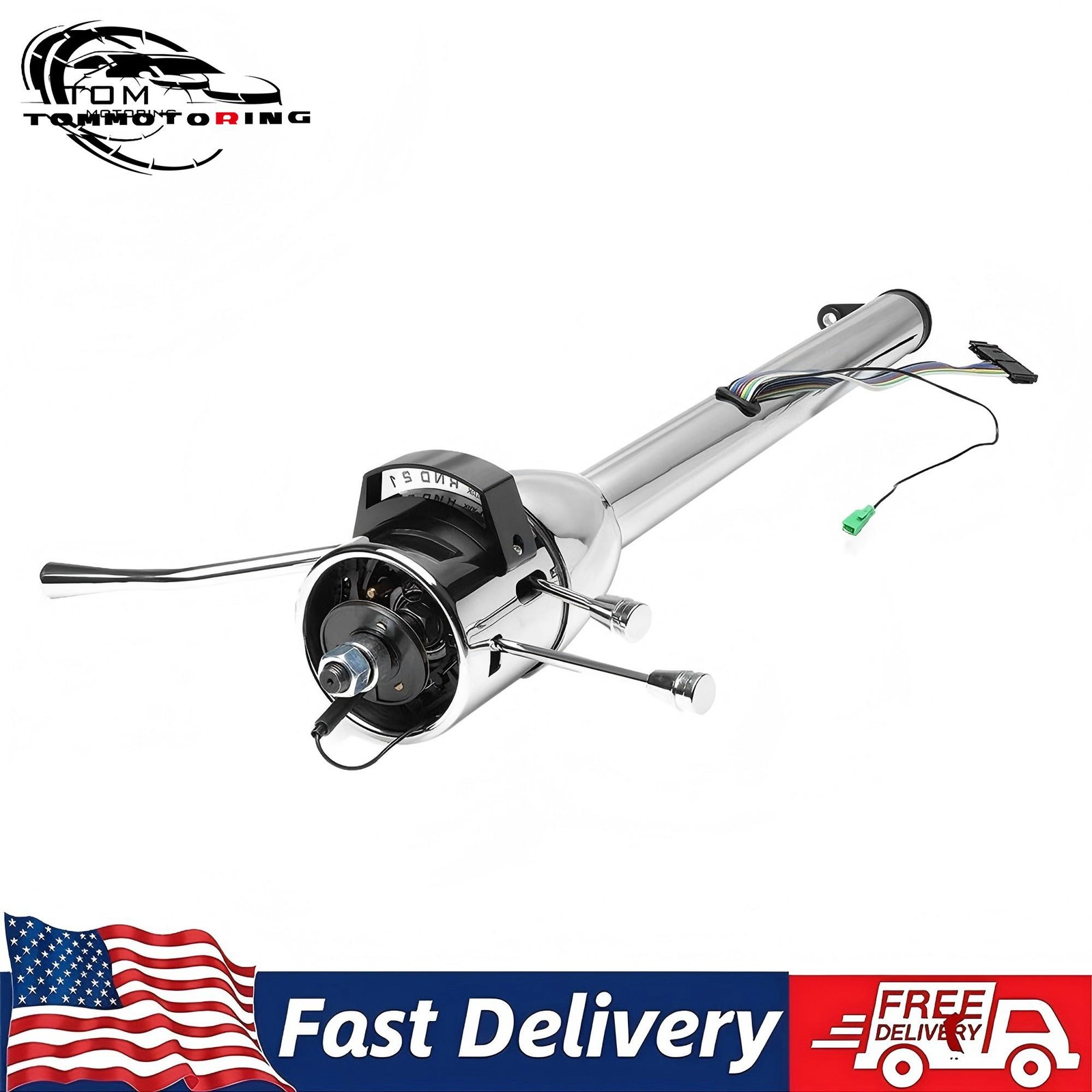 For 55-59 Chevy Hot Rod 30\'\' Tilt At Automatic Style Steering Column Shifter US
