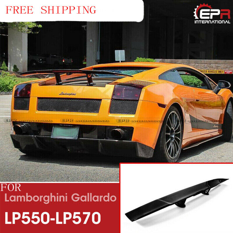For Lamborghini Gallardo LP550~LP570 DMC Style Carbon Fiber Rear Spoiler Wing