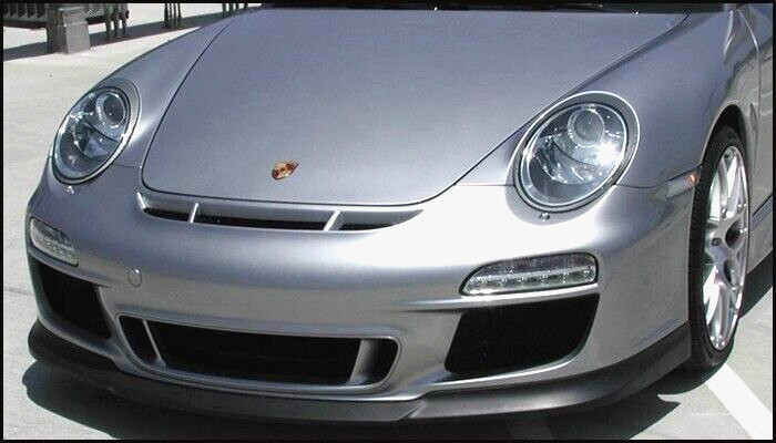 Porsche 997 GT3 2nd Gen Front Bumper Lip Spoiler Oem Polyurethane 2009 to 2012