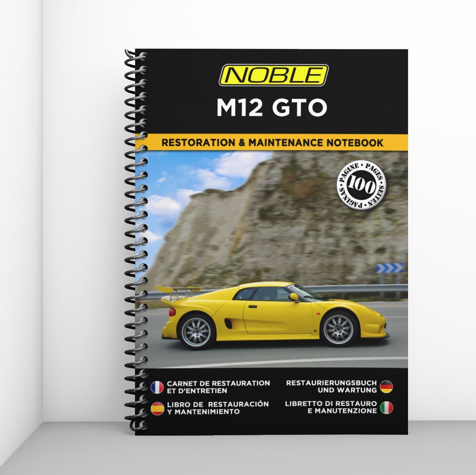 NOBLE M12 GTO - Restoration & Maintenance Notebook - 