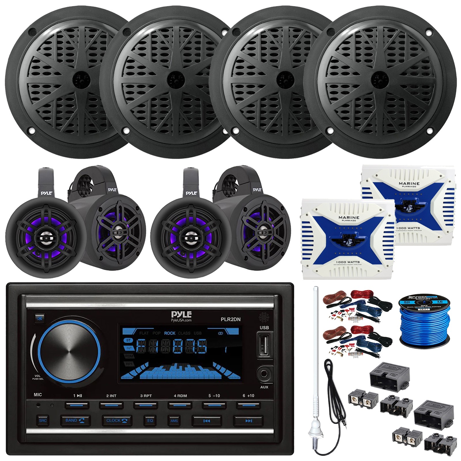 Pyle Marine Radio, 4x 4\
