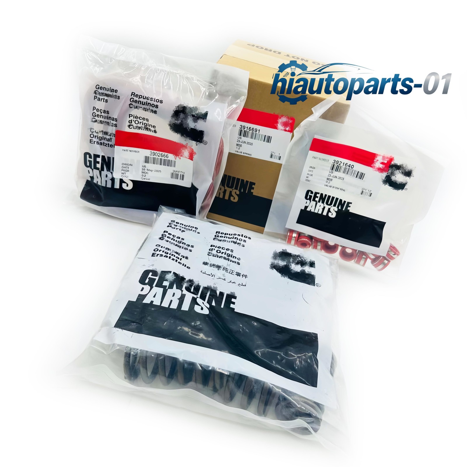 New OEM 1989-1998 High RPM Valve Springs Gaskets For Cummins 6BT 5.9 12V
