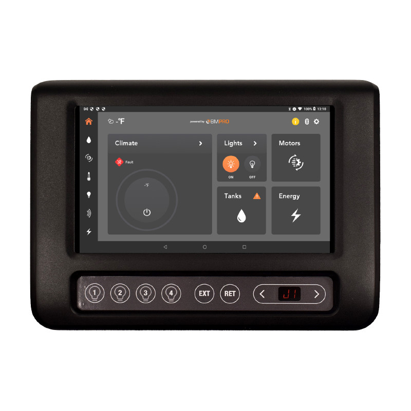 Bmpro RV Control System Wall Mount IP40 Rating RVMC201C