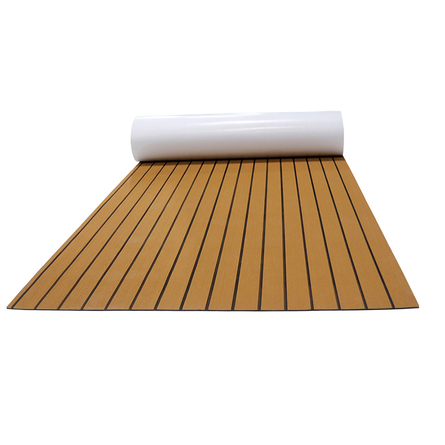 95in EVA Foam Boat Marine Flooring Mat Faux Teak Decking Yacht Sheet Pad
