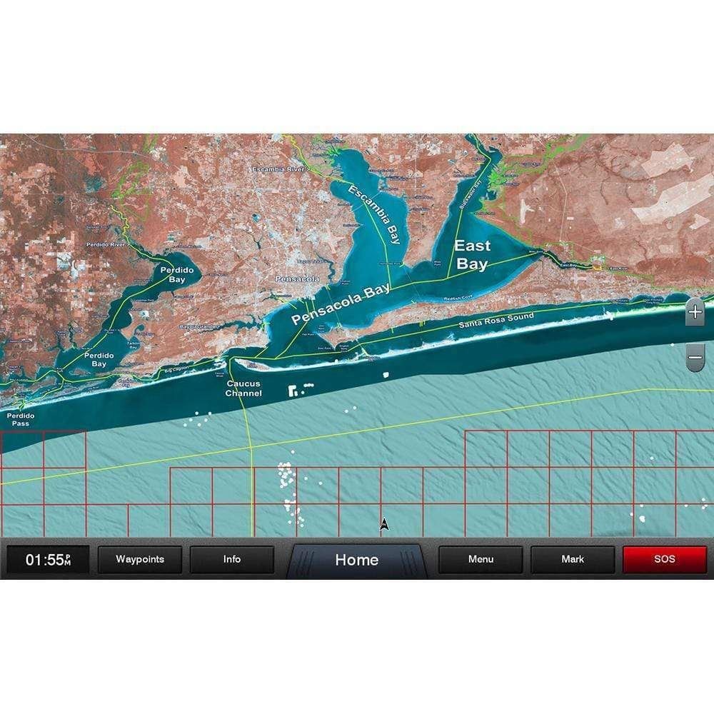 Garmin Standard Mapping Emerald Coast Professional #010-C1191-00