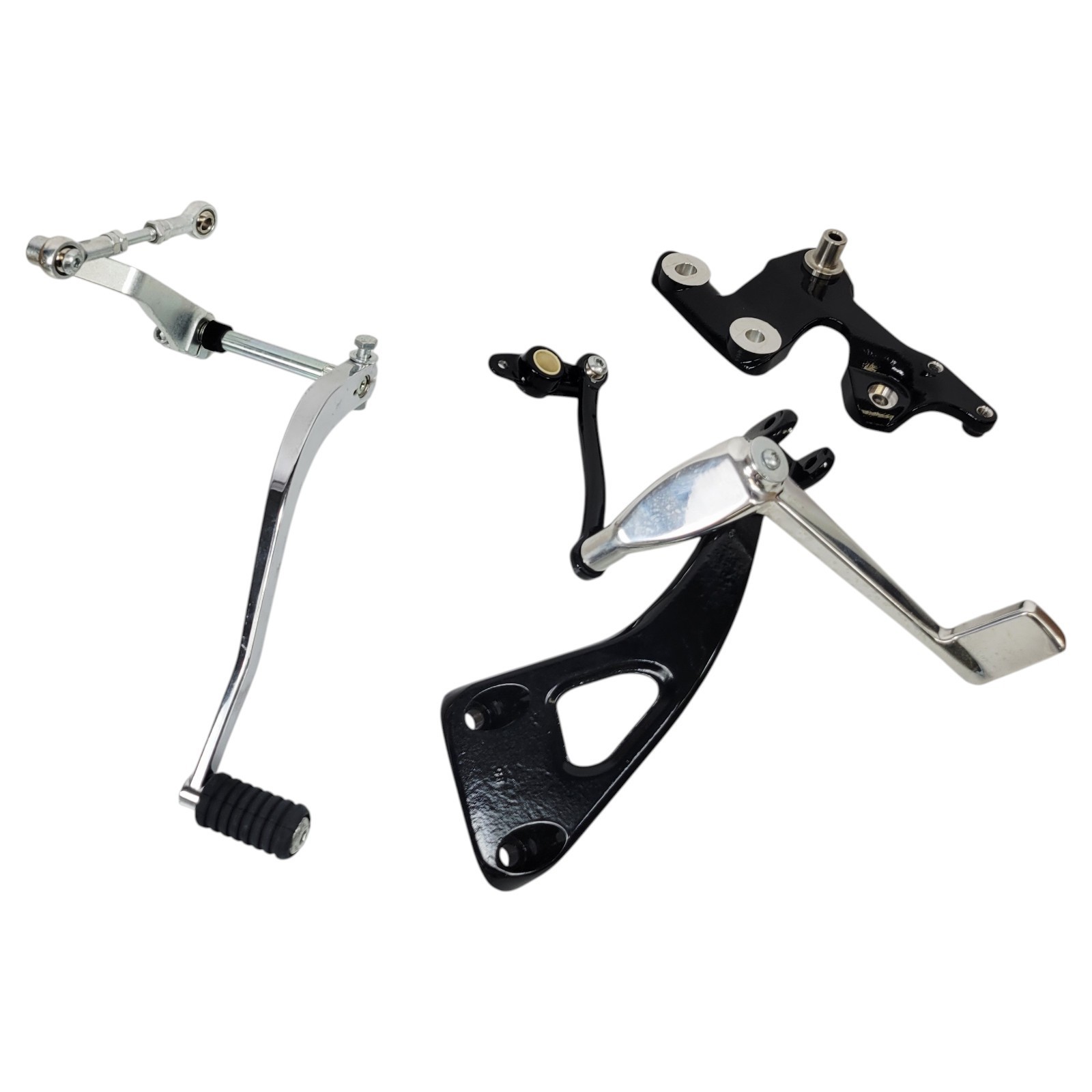 OEM Harley Davidson M8 Softail Models Mid Foot Controls Brackets Used 2018 - 26
