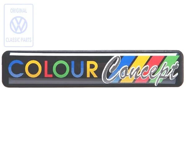 ✅ Color Concept Door Trim Badge VW Golf Mk3  ✅
