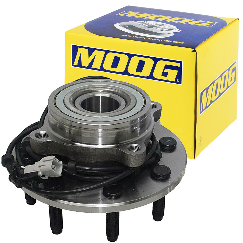 4WD MOOG Front Wheel Bearing and Hub For 2000 2001 2002 Ram 2500 3500 with ABS