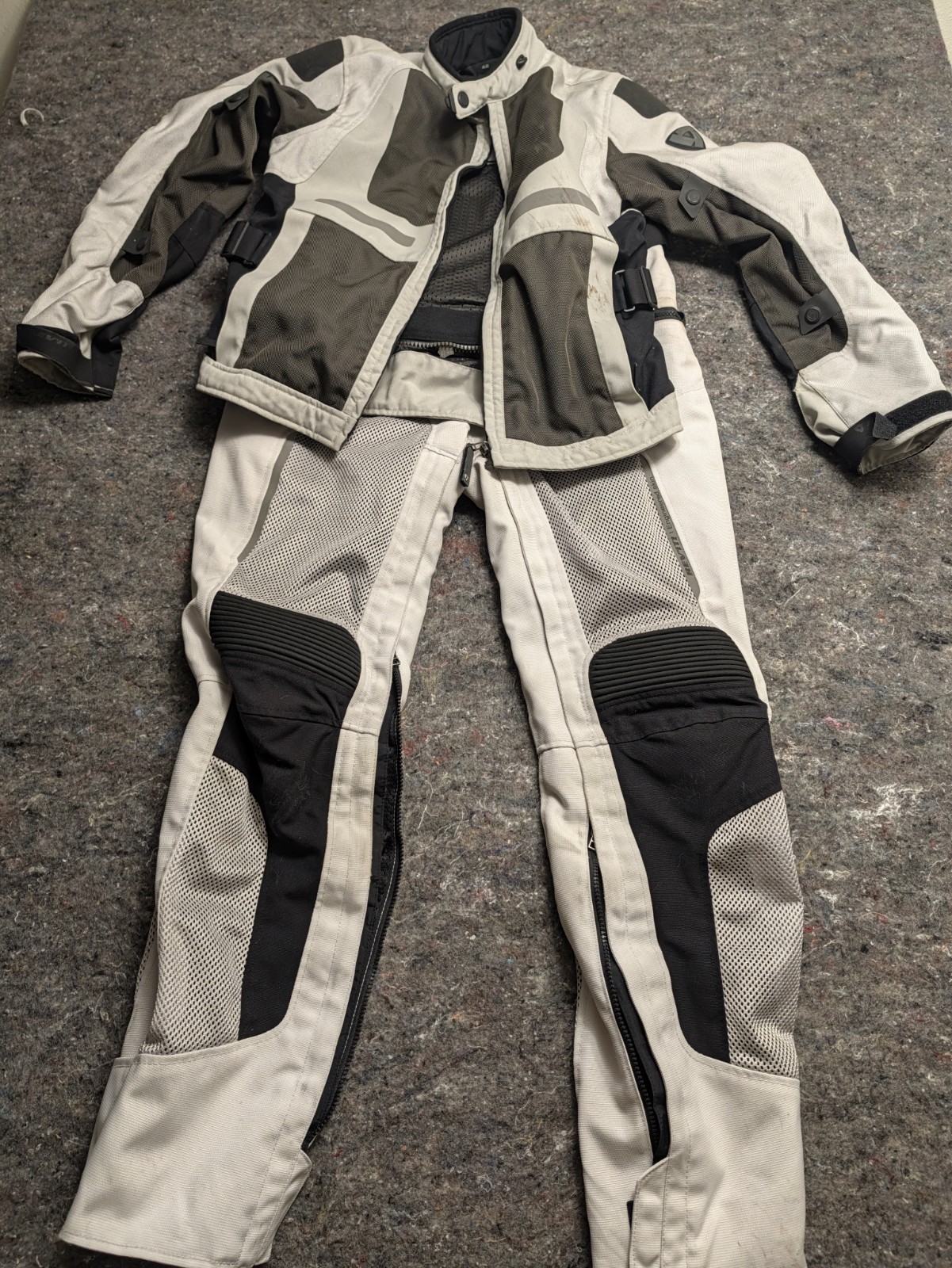 Rev'it Tornado & Turbine Women's Motorcycle Set Size 40 Pants & 42 Jacket 