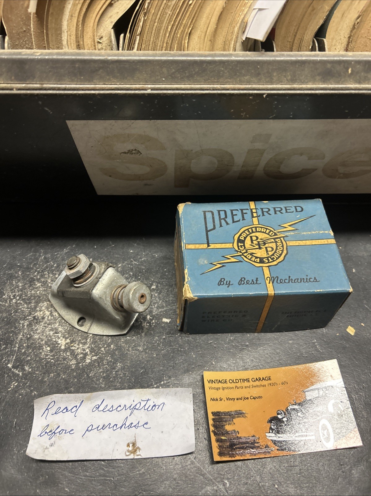 1929 1930 1931 1932 PLYMOUTH STARTER SWITCH