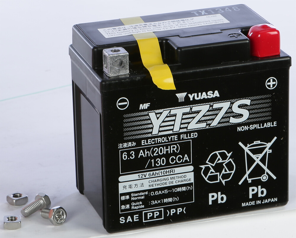 YUASA - Battery Ytz7s Sealed Factory Activated | YUAM727ZS