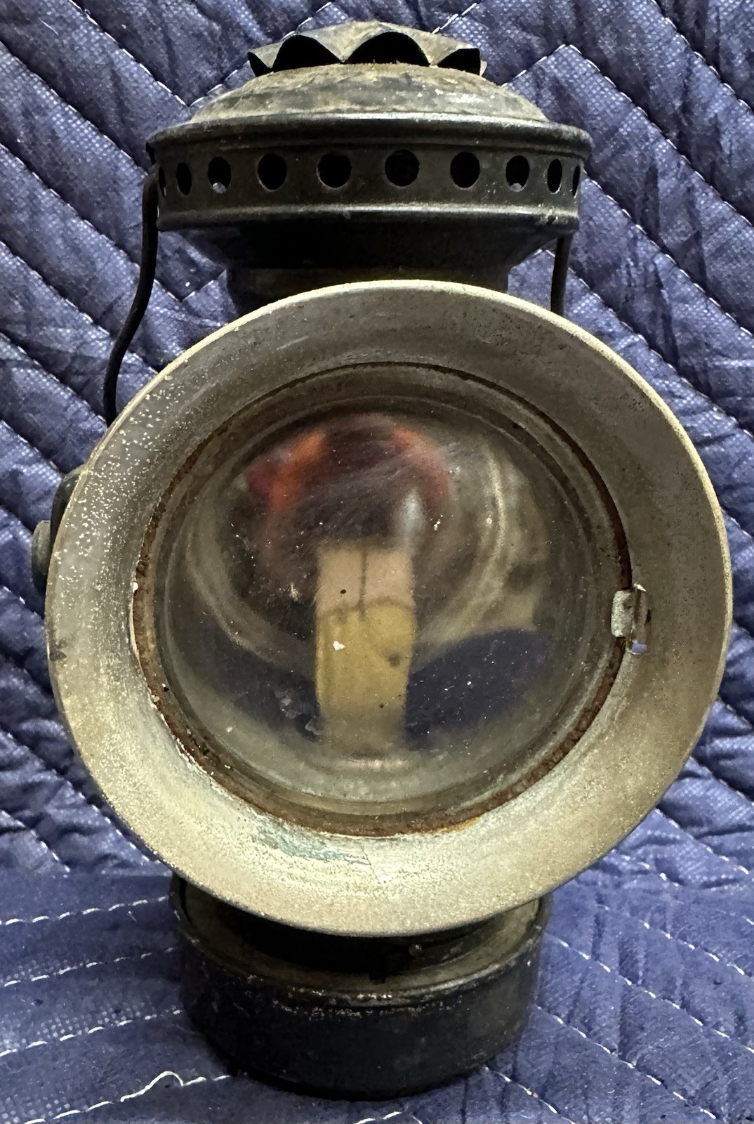 EARLY 1900’s Vintage DIETZ EUREKA Tail Light Lamp Carriage Coach Lantern OLD #60