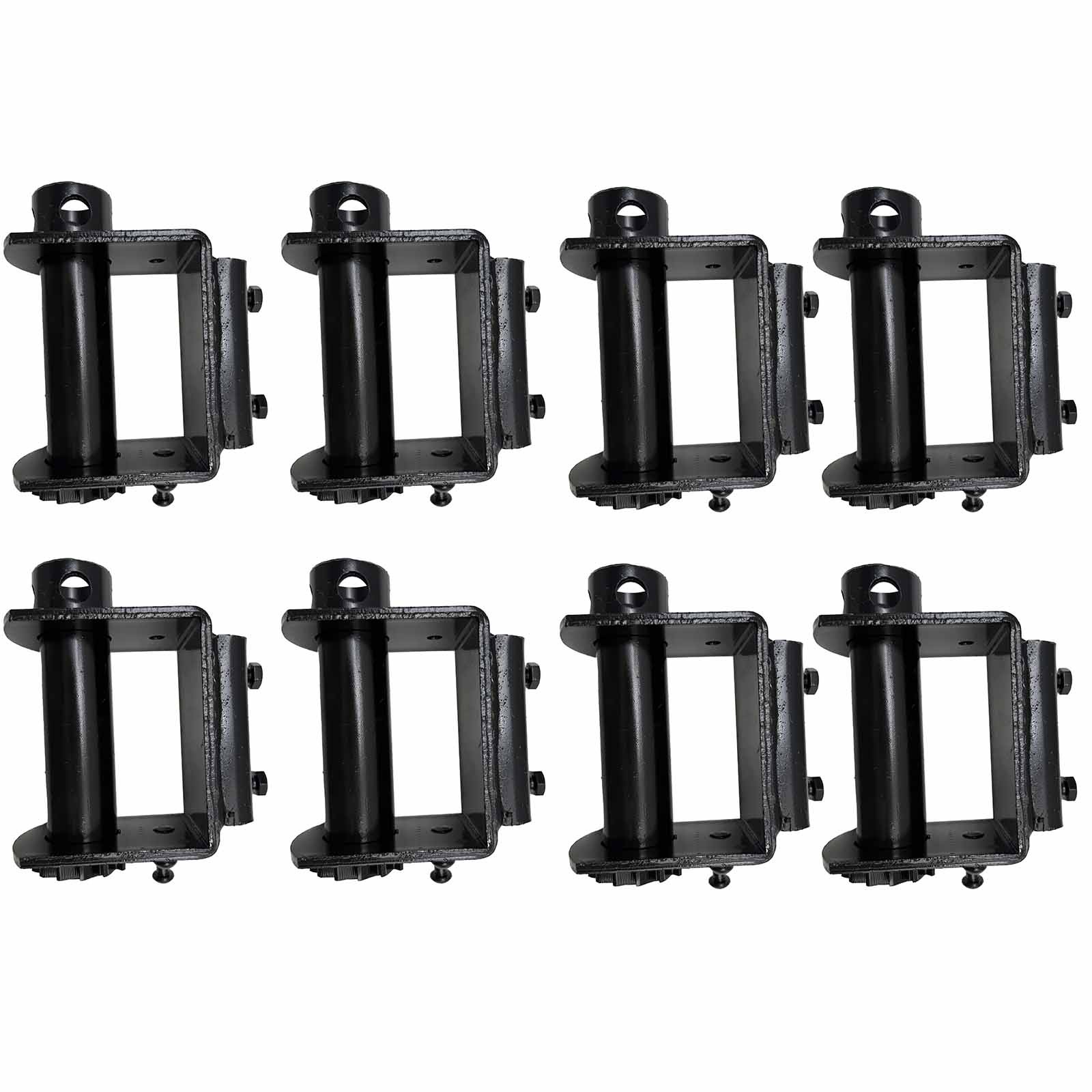 New 8PCS Bolt-On Winches Flatbed Trailer Heavy Duty Truck Cargo Winches