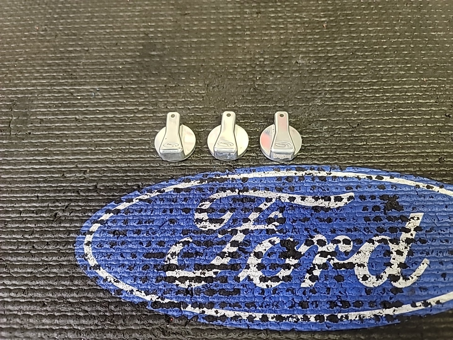 1999-2004 Ford Mustang Steeda Billet Knobs Aluminum AC Air Control Panel