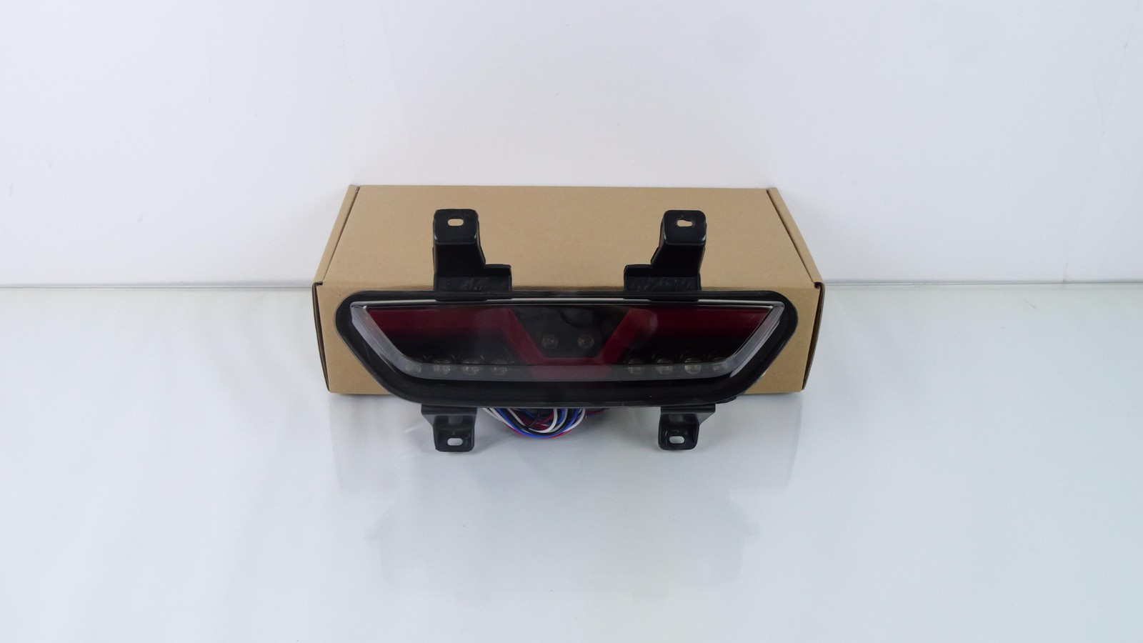 LED Reverse Fog Light F1 Style Strobe Brake Lamp For Ford Mustang 2015-2017