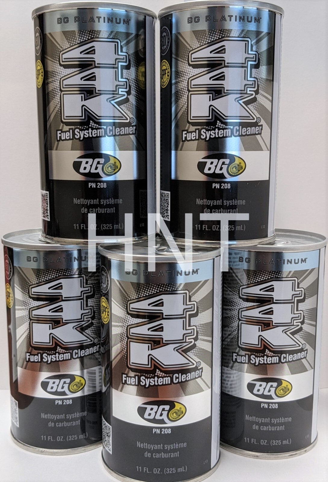 BG 44K PLATINUM New Fuel System Cleaner Additive 11oz. Can PN 208 - 5 Pack