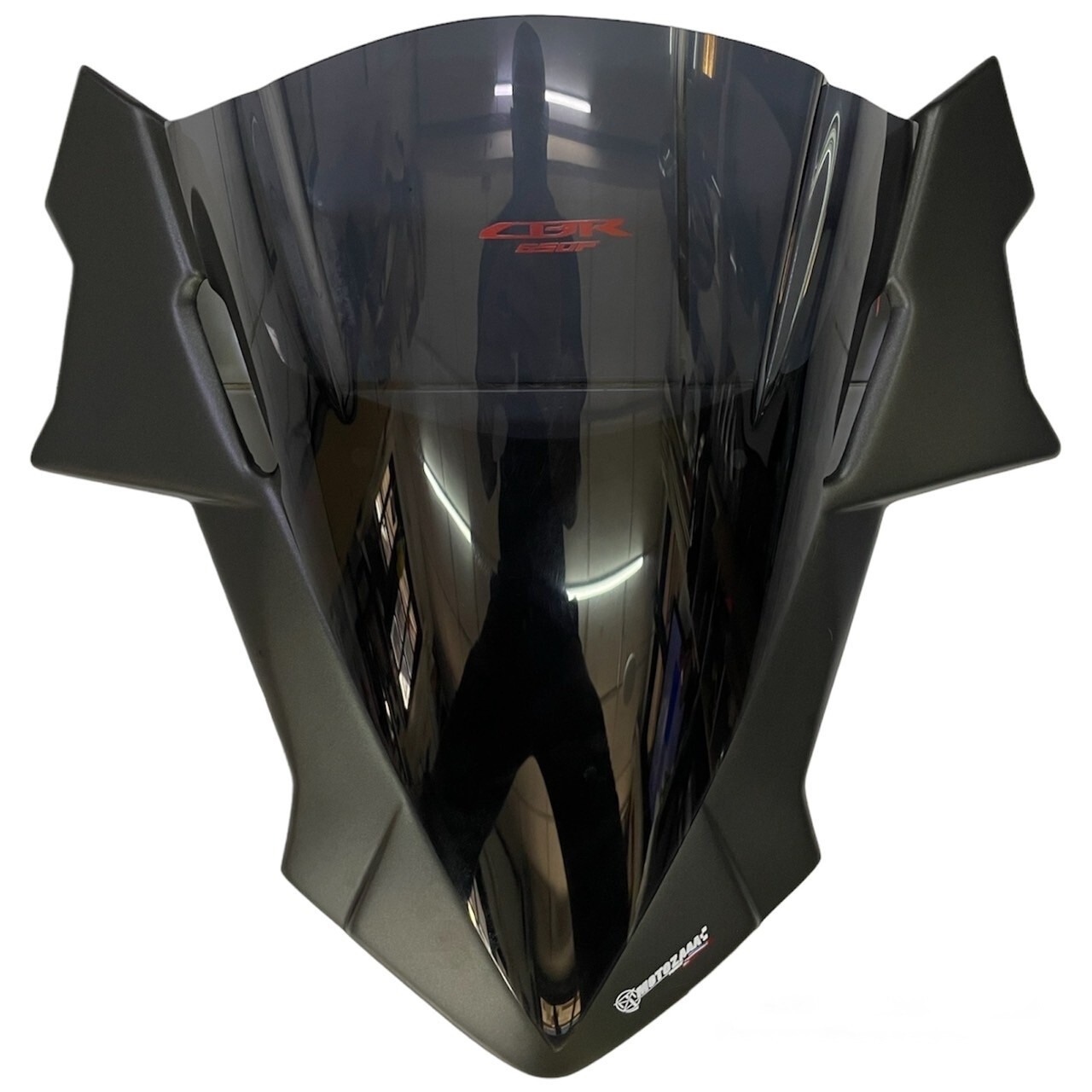 1X Front windshield windscreen shield cowl fairing black fit honda cbr650f 14-18